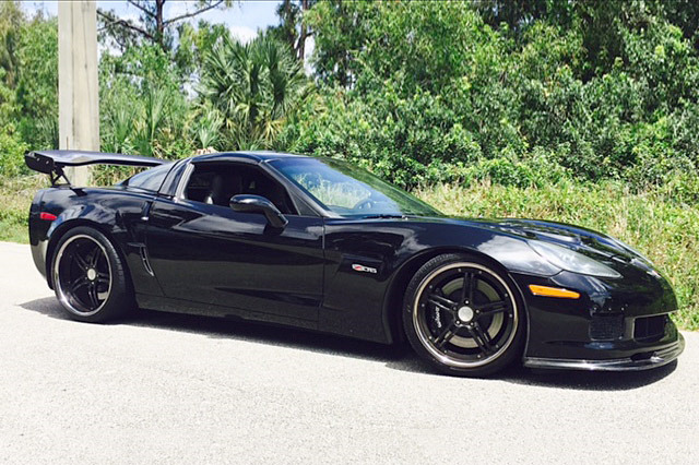 2006 CHEVROLET CORVETTE Z06 CUSTOM COUPE - Side Profile - 195193