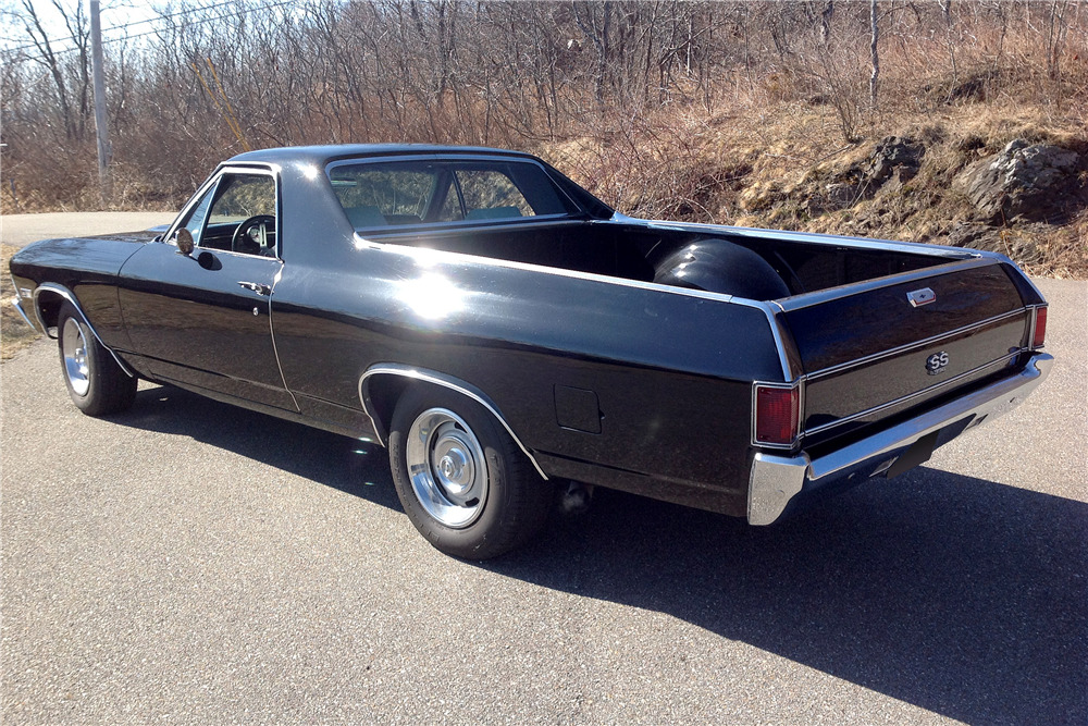 1968 CHEVROLET EL CAMINO PICKUP - Rear 3/4 - 195239