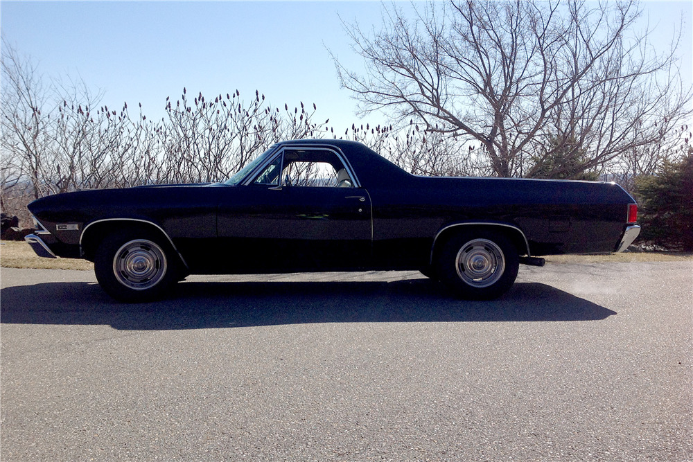 1968 CHEVROLET EL CAMINO PICKUP - Side Profile - 195239