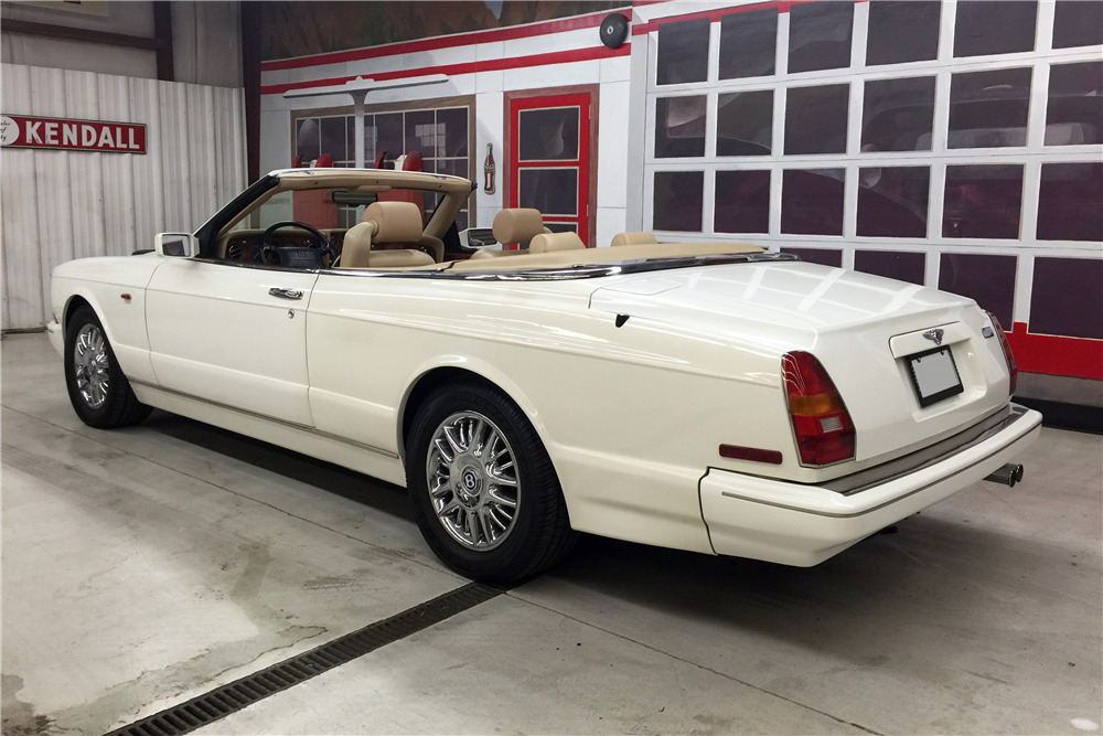 1996 BENTLEY AZURE CONVERTIBLE Rear 3/4 195703