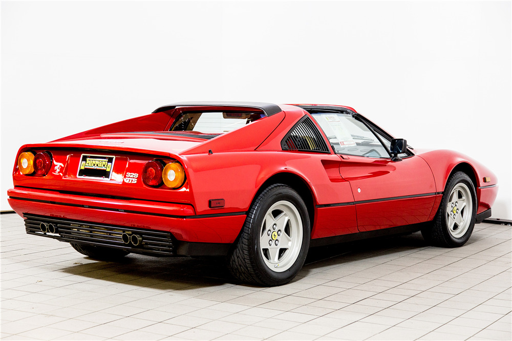 1986 FERRARI 328 GTS TARGA - Rear 3/4 - 195764