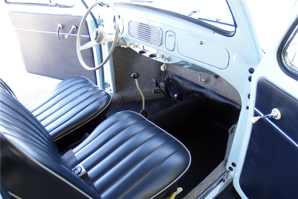 1955 VOLKSWAGEN BEETLE Interior 195808