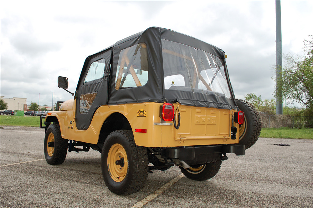 1977 JEEP CJ-5 CUSTOM SUV - Rear 3/4 - 195810