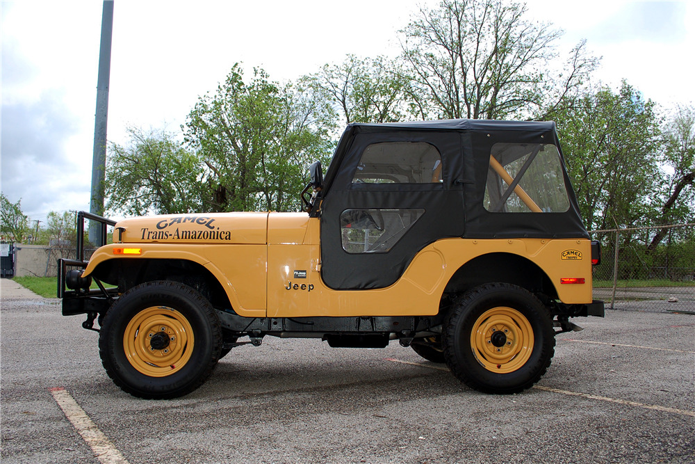 1977 JEEP CJ-5 CUSTOM SUV - Side Profile - 195810