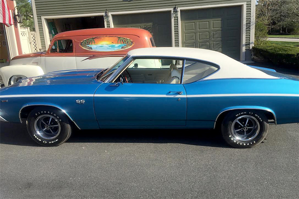 1969 CHEVROLET CHEVELLE SS - Side Profile - 195832