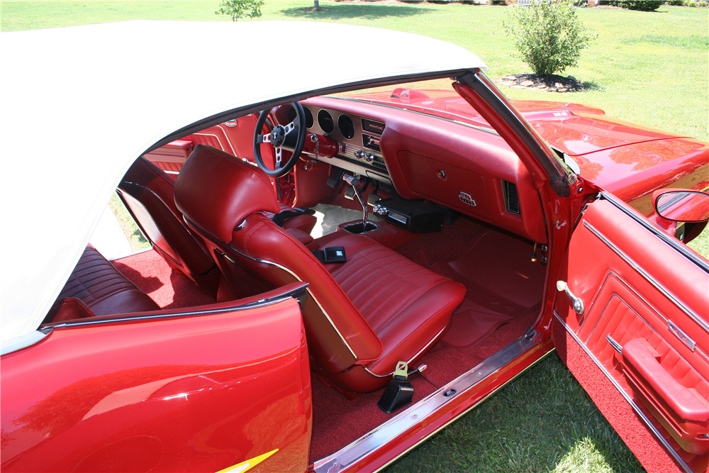 1970 PONTIAC GTO JUDGE CONVERTIBLE - Interior - 195869