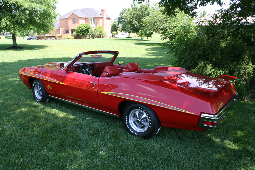 1970 PONTIAC GTO JUDGE CONVERTIBLE - Side Profile - 195869