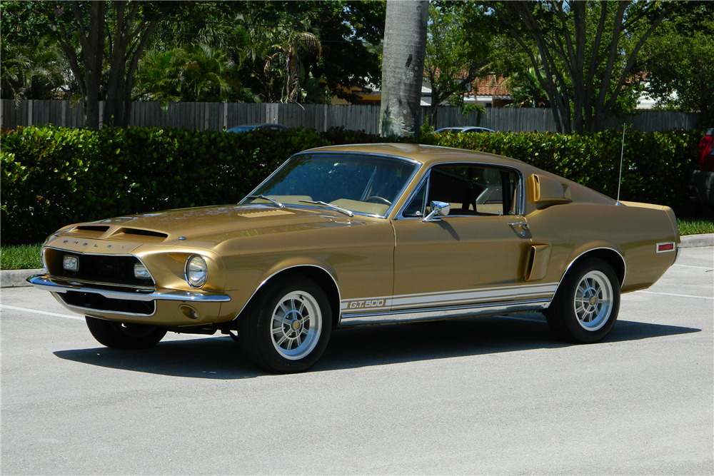 1968 SHELBY GT500  - Front 3/4 - 195939
