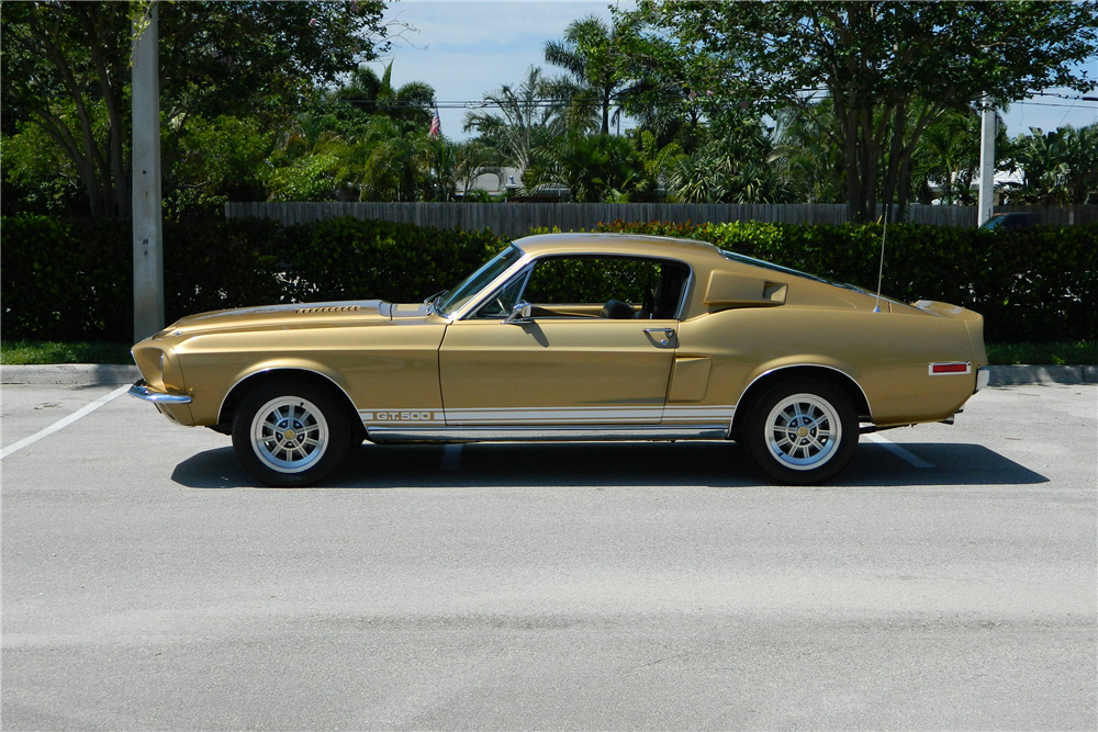 1968 SHELBY GT500  - Side Profile - 195939