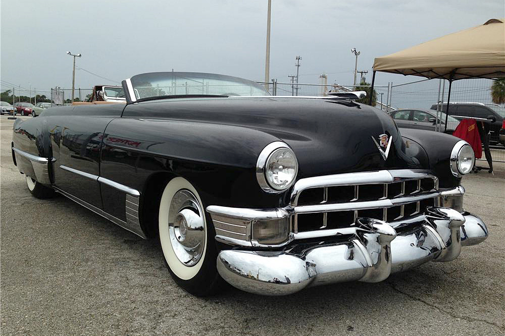 1949 CADILLAC CUSTOM TOPLESS ROADSTER - Front 3/4 - 196003.