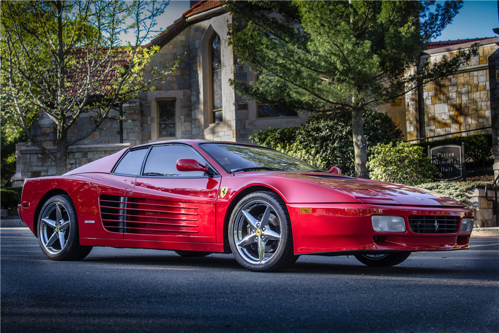 1988 FERRARI TESTAROSSA - Front 3/4 - 196019