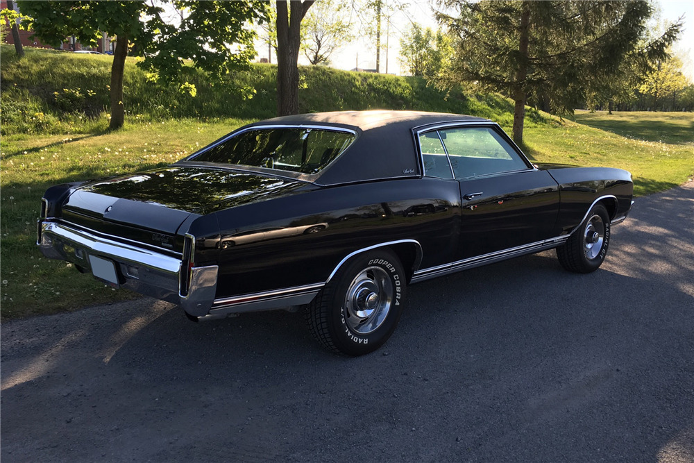 1970 CHEVROLET MONTE CARLO SS  - Rear 3/4 - 196181
