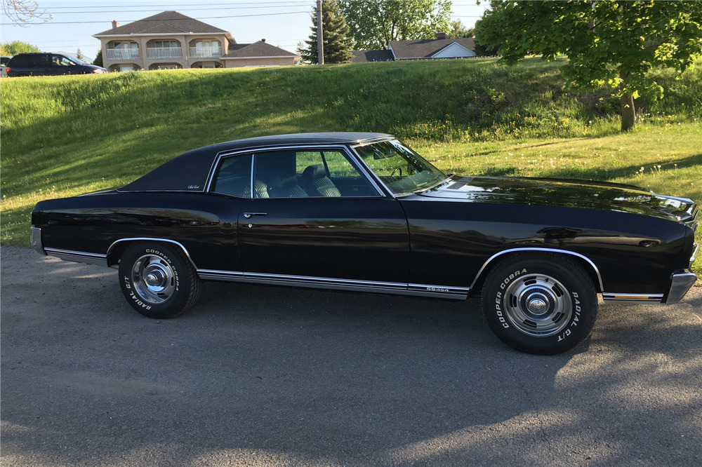 1970 CHEVROLET MONTE CARLO SS  - Side Profile - 196181