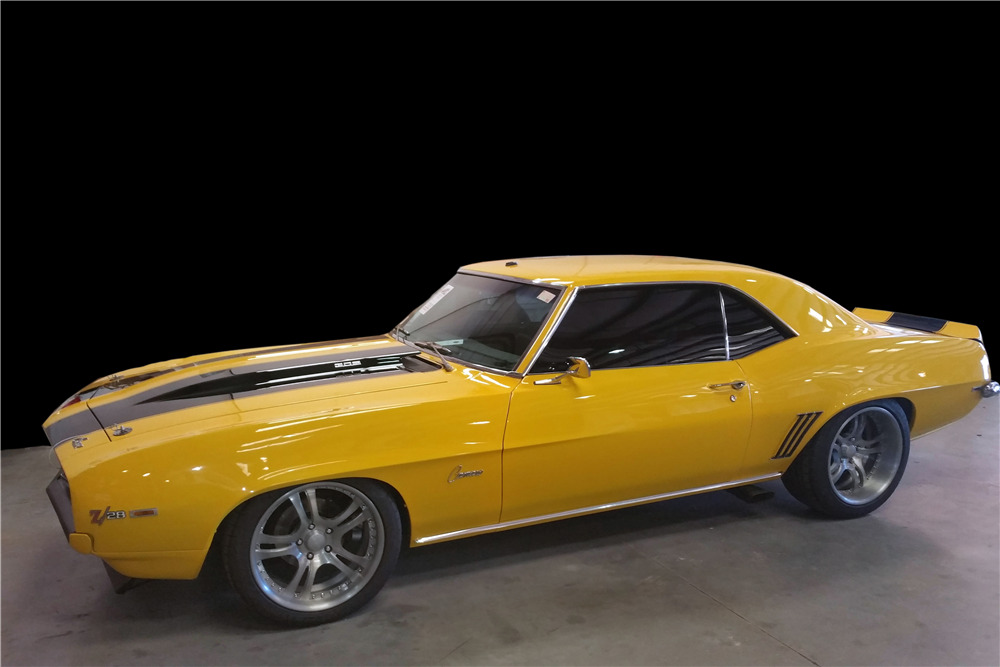 1969 CHEVROLET CAMARO Z/28 - Side Profile - 196313