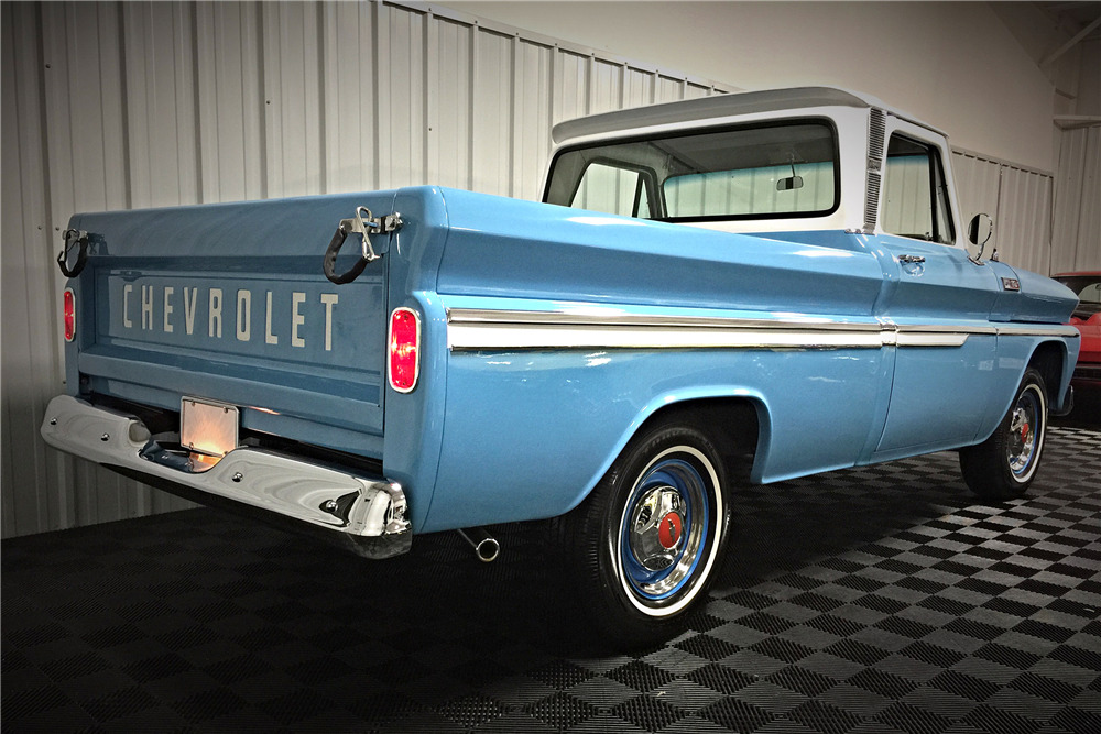 1965 CHEVROLET C-10 CUSTOM PICKUP - Rear 3/4 - 196457