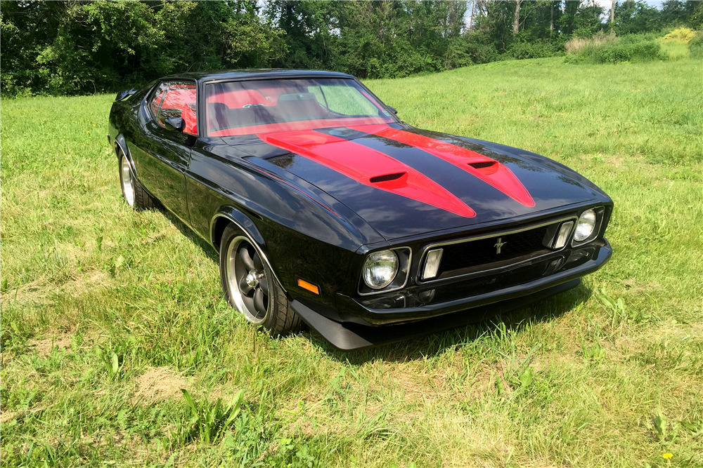 1973 FORD MUSTANG MACH 1 FASTBACK - Front 3/4 - 196487