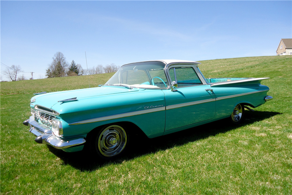 1959 CHEVROLET EL CAMINO PICKUP - Front 3/4 - 196488