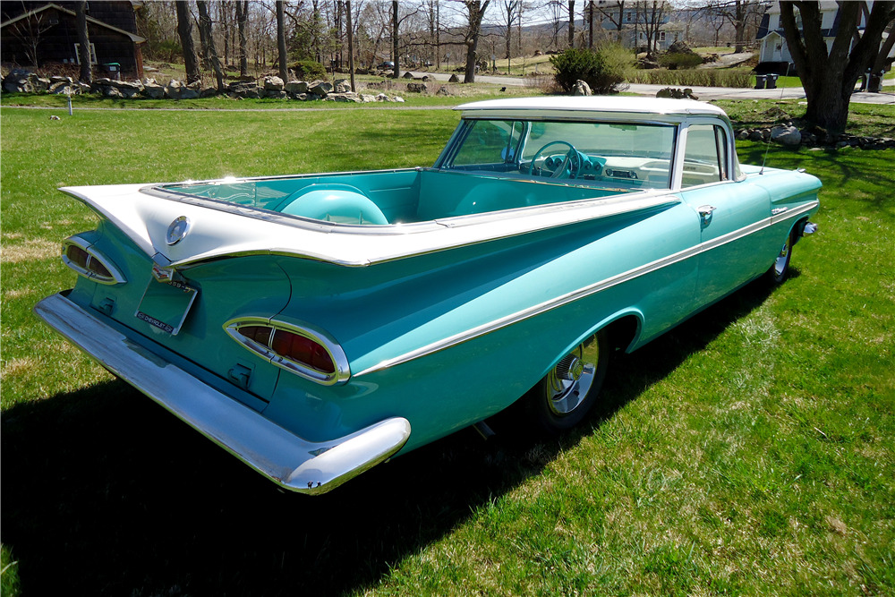 1959 CHEVROLET EL CAMINO PICKUP - Rear 3/4 - 196488