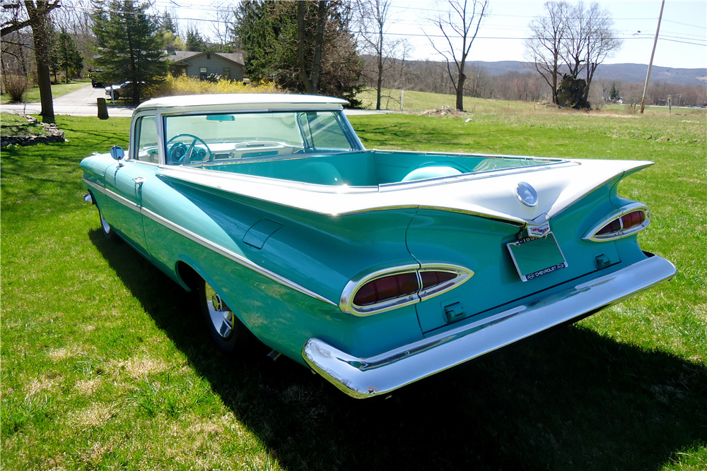 1959 CHEVROLET EL CAMINO PICKUP - Side Profile - 196488