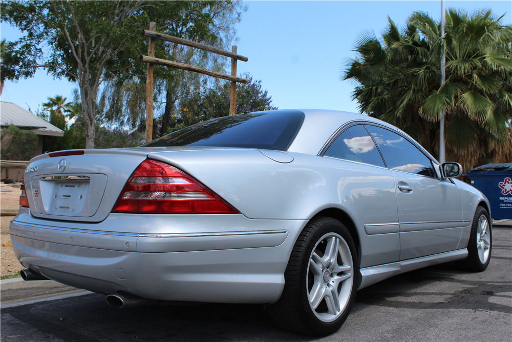 2002 MERCEDES-BENZ CL500  - Rear 3/4 - 197046