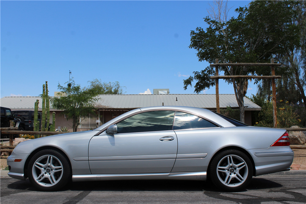 2002 MERCEDES-BENZ CL500  - Side Profile - 197046