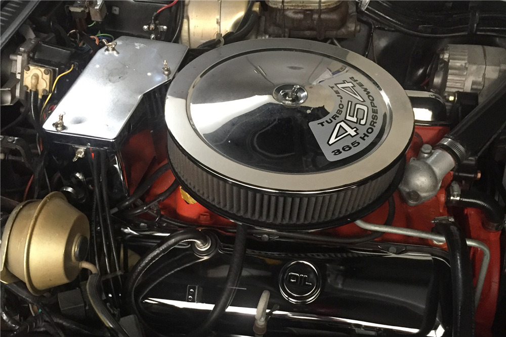 1971 CHEVROLET CORVETTE 454/365 CONVERTIBLE - Engine - 197251