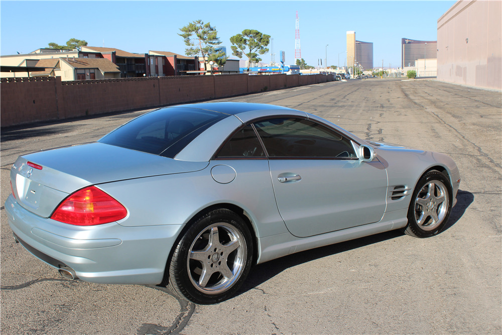 2003 MERCEDES-BENZ SL500 AMG CONVERTIBLE - Rear 3/4 - 197255