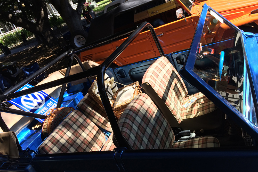 1974 VOLKSWAGEN THING CONVERTIBLE - Interior - 198021
