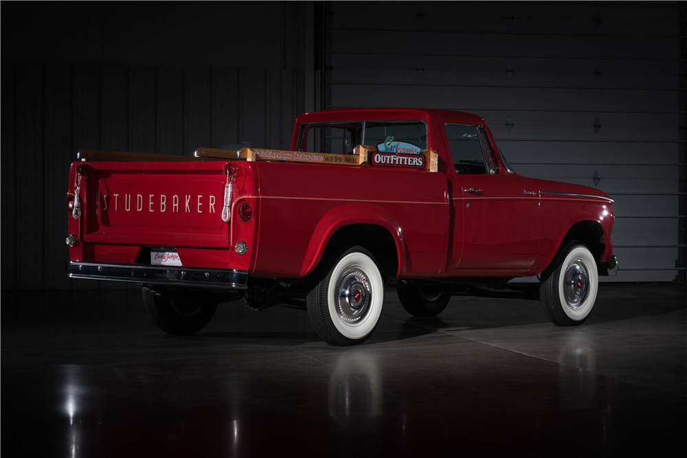 1961 STUDEBAKER CHAMP PICKUP - Rear 3/4 - 198059
