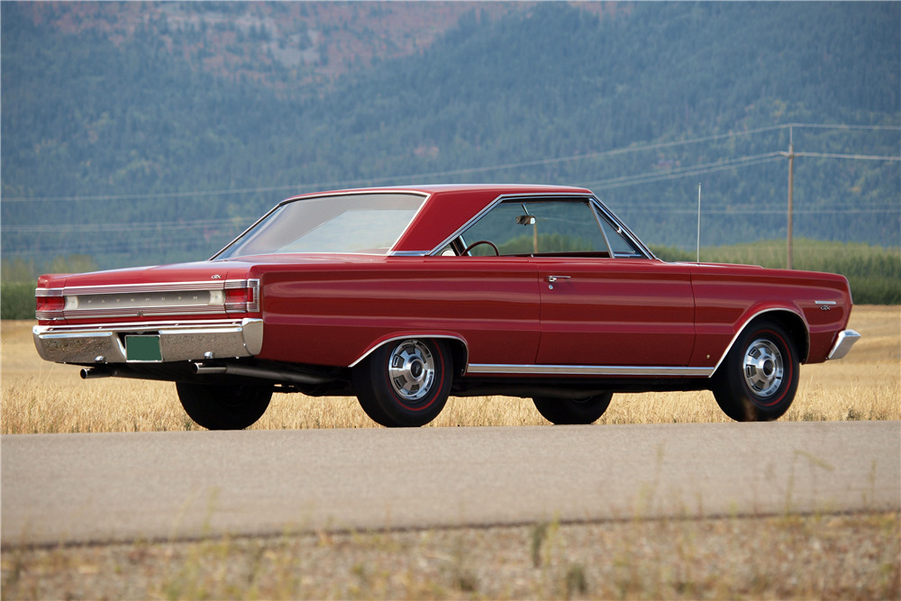 1967 PLYMOUTH GTX 440 - Rear 3/4 - 198193