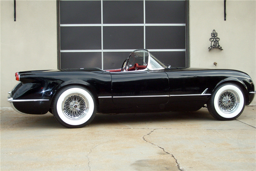 1954 CHEVROLET CORVETTE 235/150 CONVERTIBLE - Side Profile - 198281