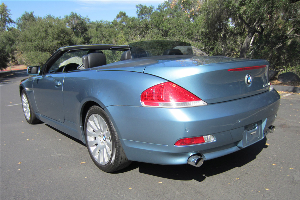 2005 BMW 645 CONVERTIBLE - Rear 3/4 - 198329