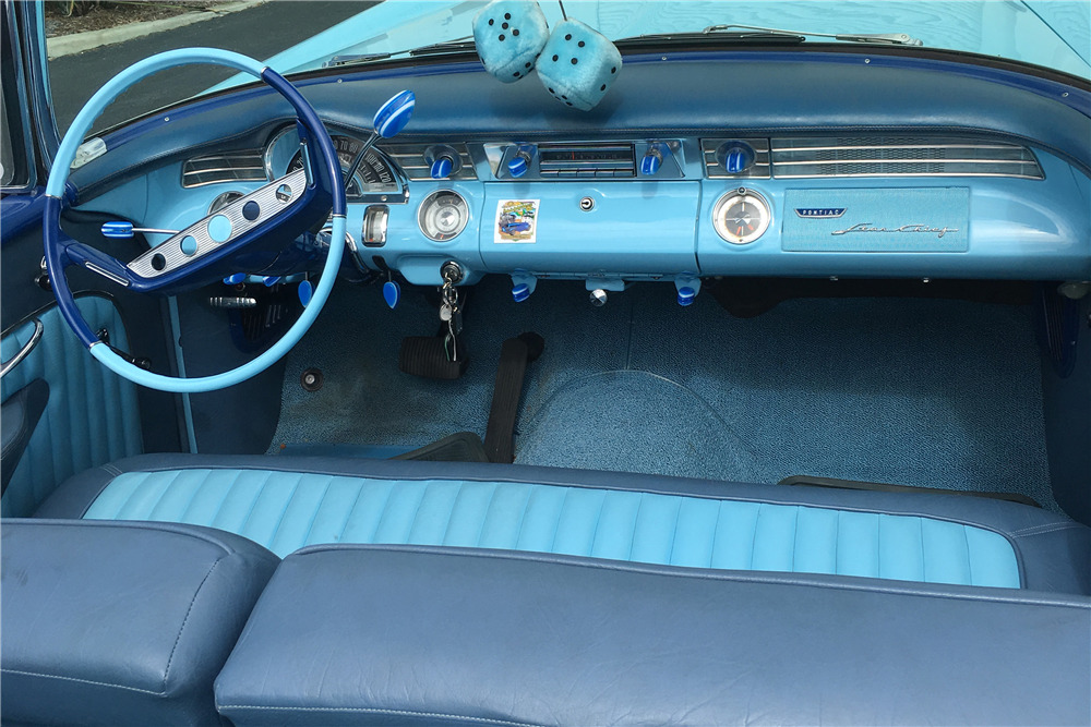 1956 PONTIAC STAR CHIEF CUSTOM CONVERTIBLE - Interior - 198334