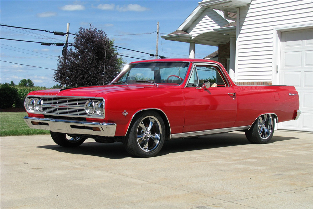 1965 CHEVROLET EL CAMINO CUSTOM PICKUP - Front 3/4 - 198362