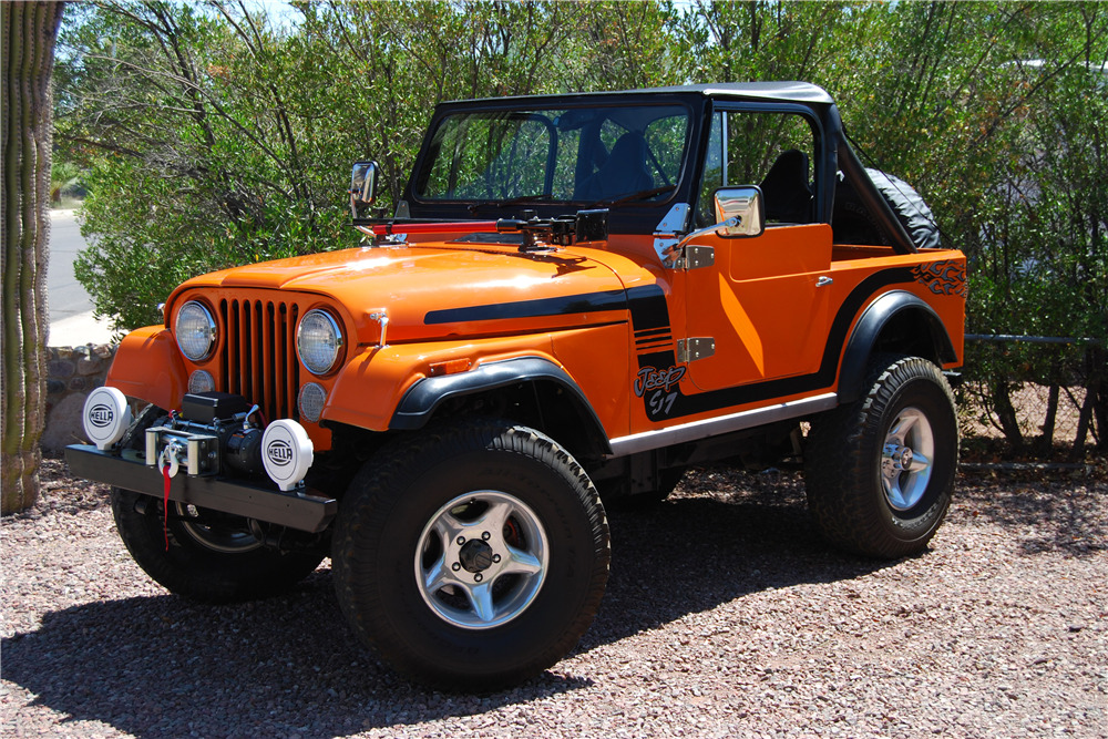 1984 JEEP CJ-7 SUV - Side Profile - 198386