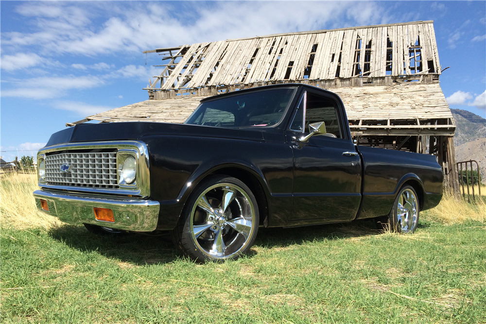 1972 CHEVROLET C-10 PICKUP - Front 3/4 - 198387