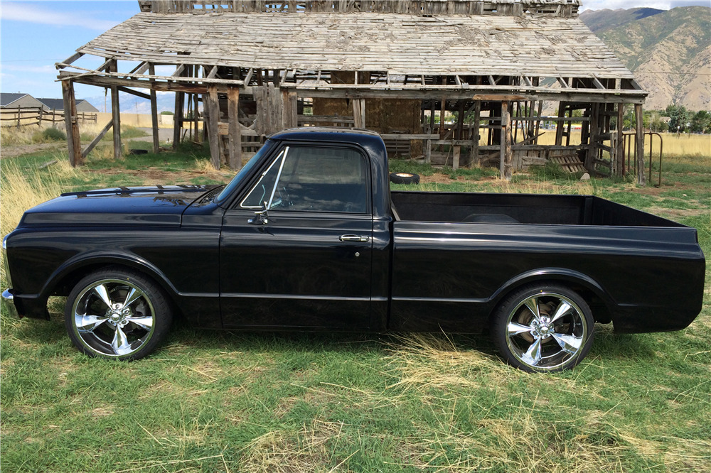 1972 CHEVROLET C-10 PICKUP - Side Profile - 198387
