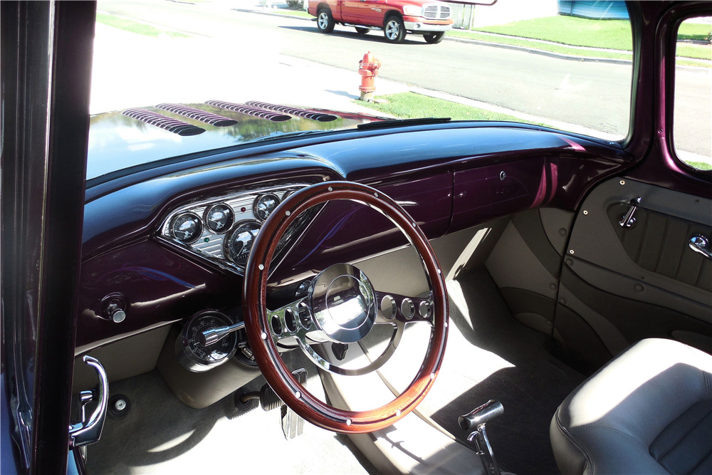 1957 CHEVROLET 3100 CUSTOM PICKUP - Interior - 198406