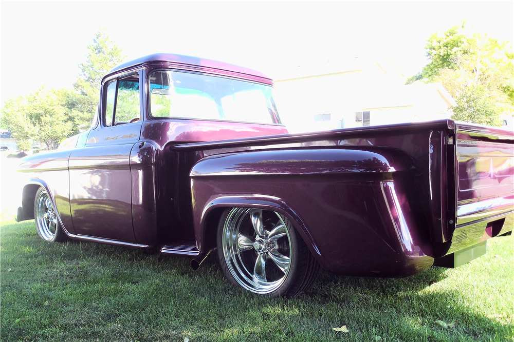 1957 CHEVROLET 3100 CUSTOM PICKUP - Rear 3/4 - 198406