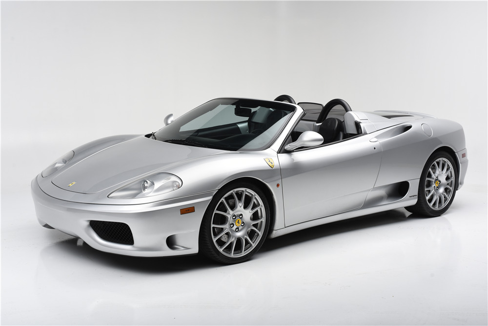 2002 FERRARI 360 SPIDER F1 CONVERTIBLE - Front 3/4 - 198569