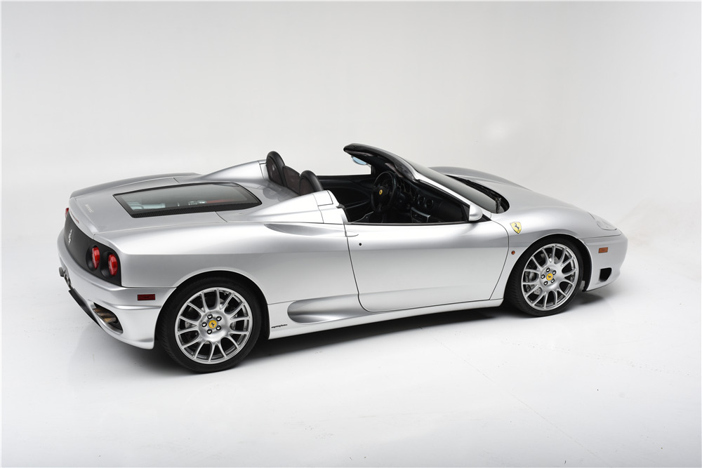2002 FERRARI 360 SPIDER F1 CONVERTIBLE - Rear 3/4 - 198569