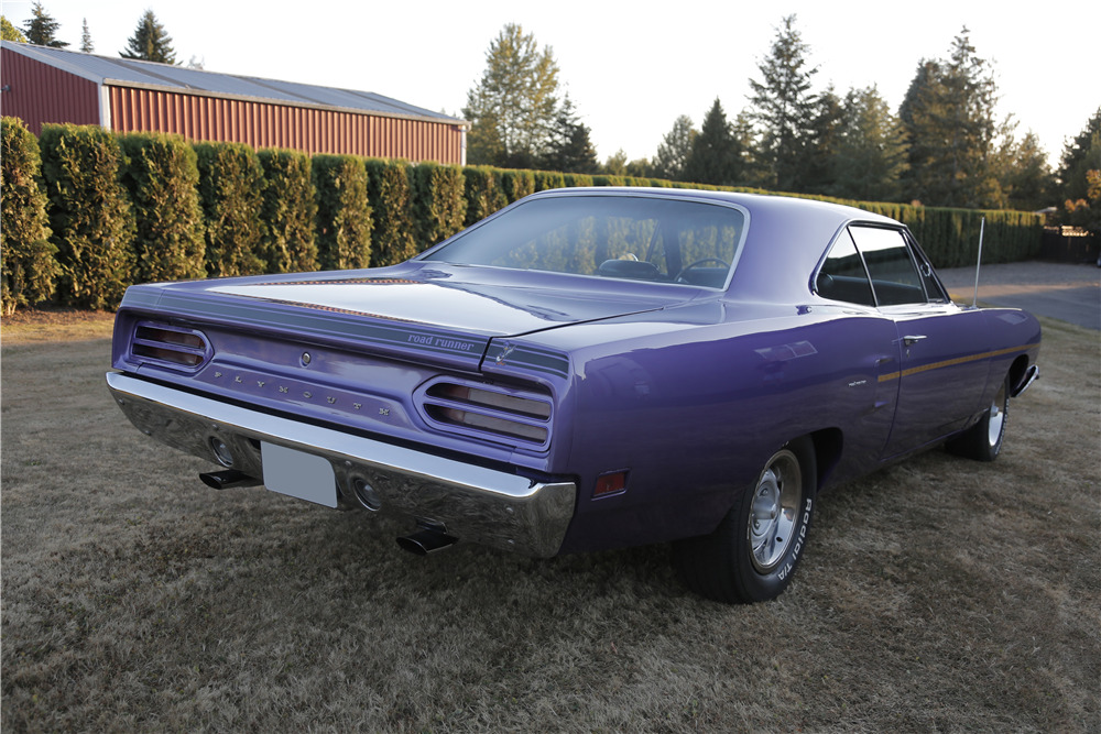 1970 PLYMOUTH ROAD RUNNER  - Rear 3/4 - 198592