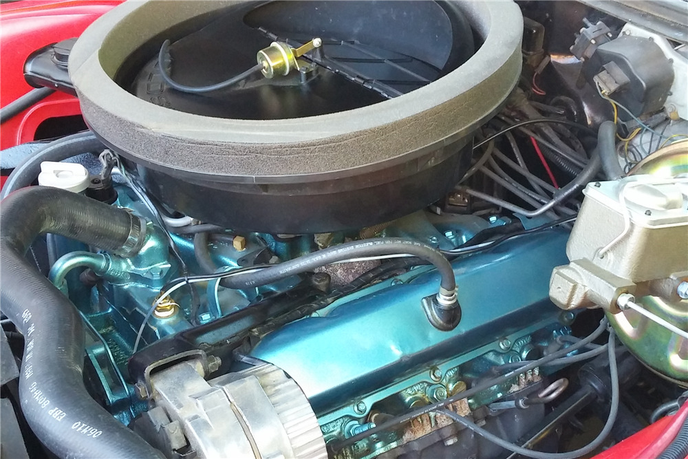 1972 OLDSMOBILE CUTLASS CUSTOM CONVERTIBLE - Engine - 198625
