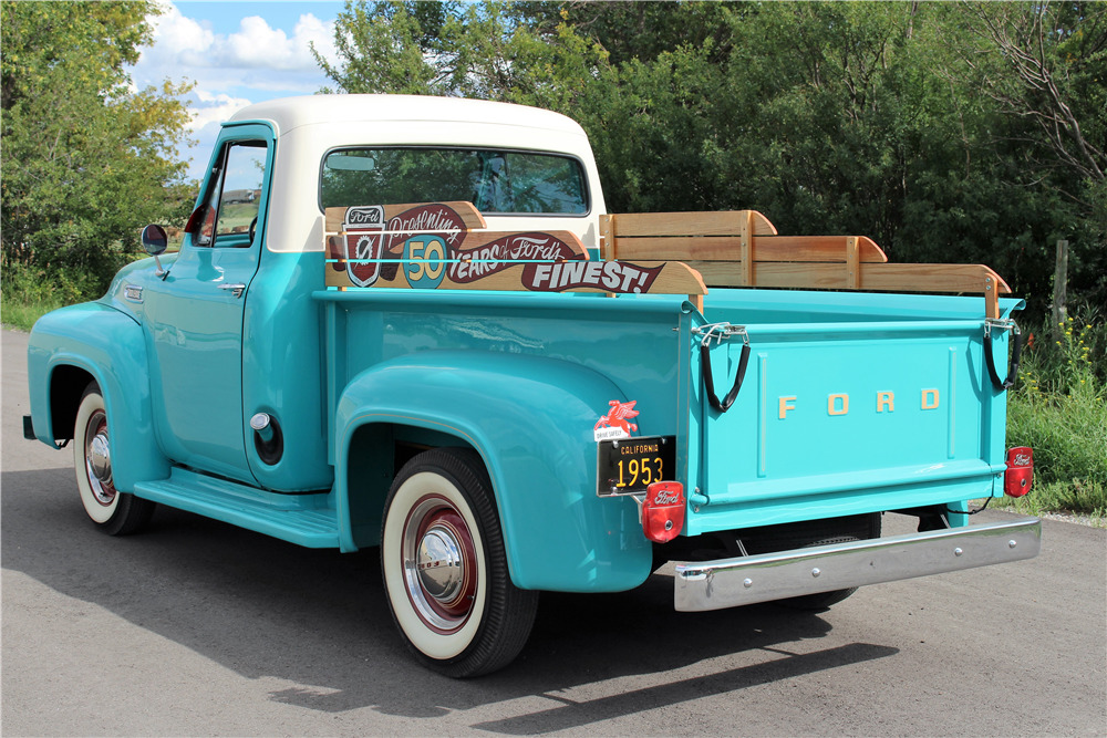 1953 FORD F-150 PICKUP - Rear 3/4 - 198684