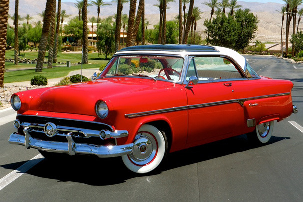 1954 FORD CRESTLINE SKYLINER  - Front 3/4 - 198728