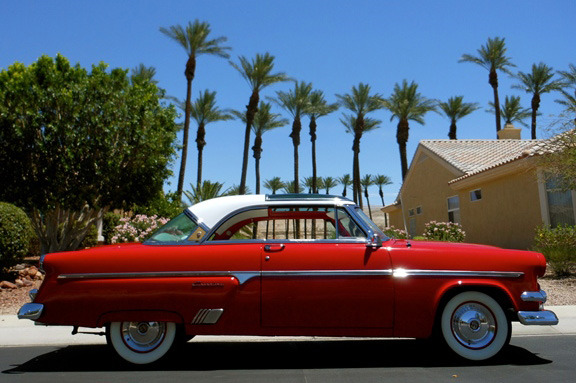 1954 FORD CRESTLINE SKYLINER  - Side Profile - 198728