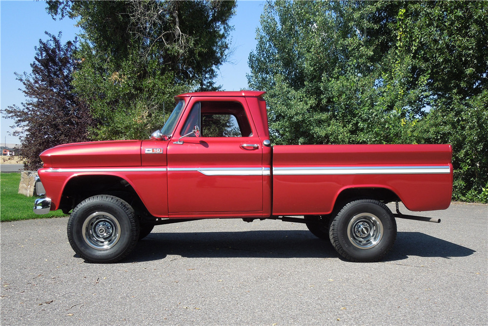 1965 CHEVROLET K10 4X4 PICKUP - Side Profile - 198734