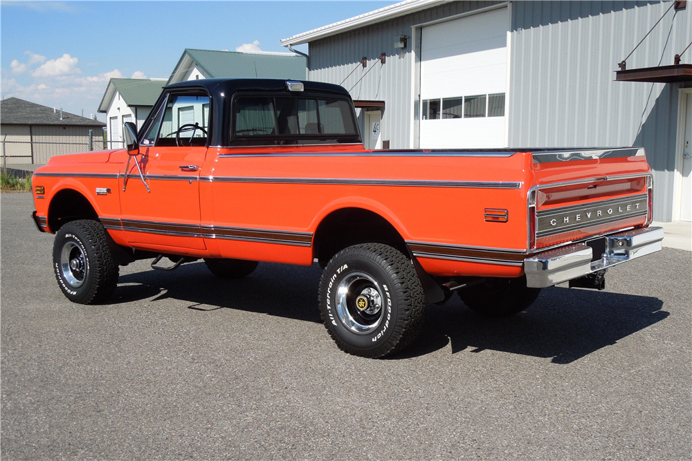 1971 CHEVROLET K10 4X4 PICKUP - Side Profile - 198735