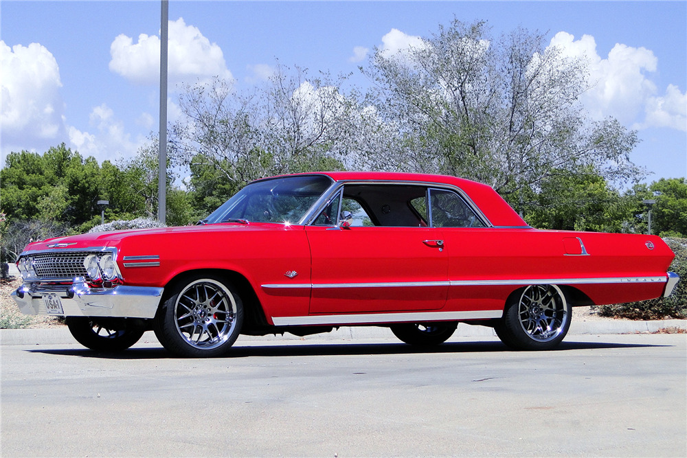 1963 chevrolet impala ss custom hardtop barrett jackson