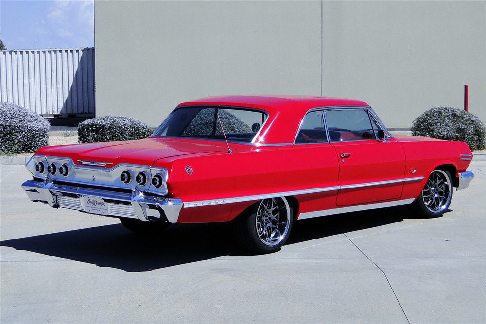 1963 chevrolet impala ss custom hardtop barrett jackson